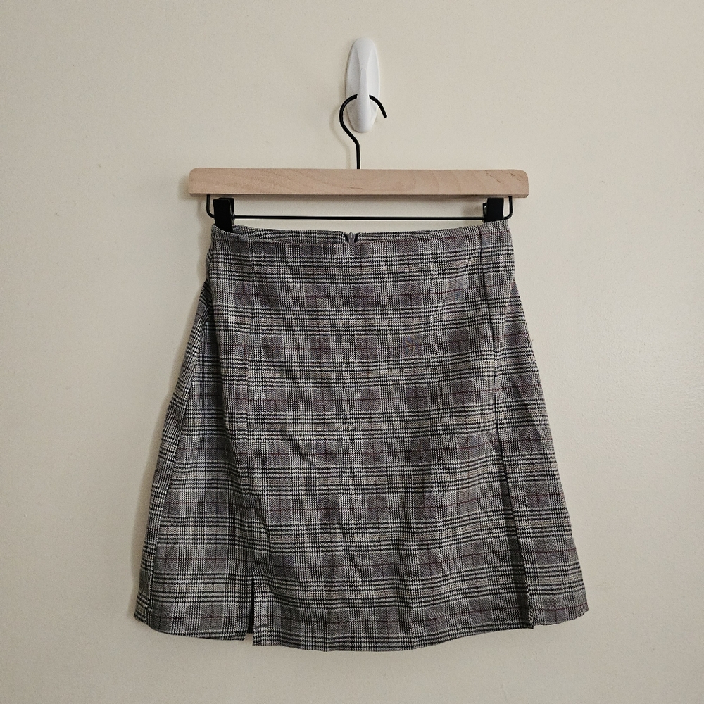NWT Brandy Melville Plaid Miniskirt